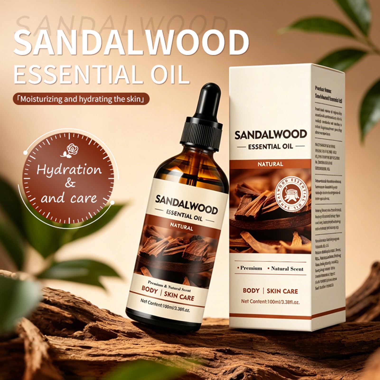 Hair Care Naturally - Sandalwood Fragrance Oil 100ml Natural Aromatherapy