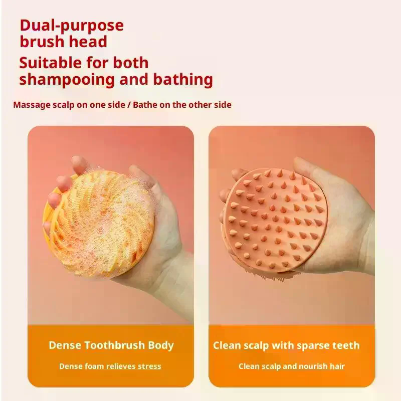 Scalp Scrub Exfoliant - Soft Silicone Body Scrubber Scalp Exfoliating