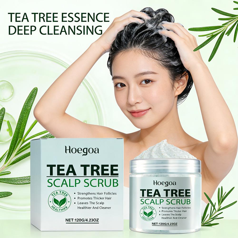 Tea Tree Scalp Scrub Deep Clea - Scalp Scrub Exfoliant 评论和价格