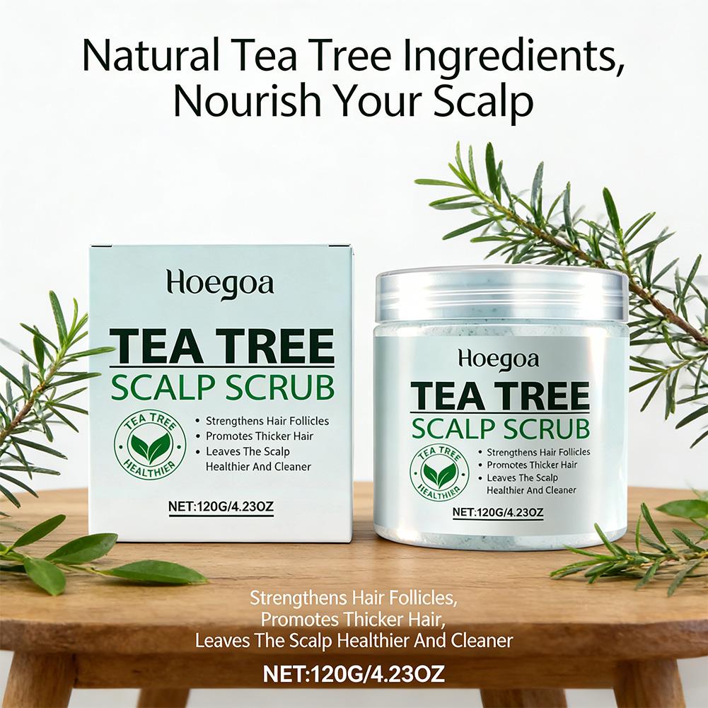 Tea Tree Scalp Scrub Deep Clea - Scalp Scrub Exfoliant 评论和价格