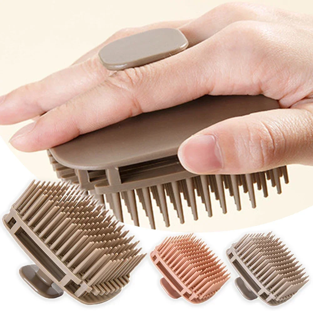 1pcs Square Shampoo Brush Head - Scalp Scrub Exfoliant 评论和价格