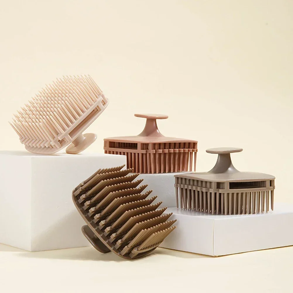 1pcs Square Shampoo Brush Head - Scalp Scrub Exfoliant 评论和价格
