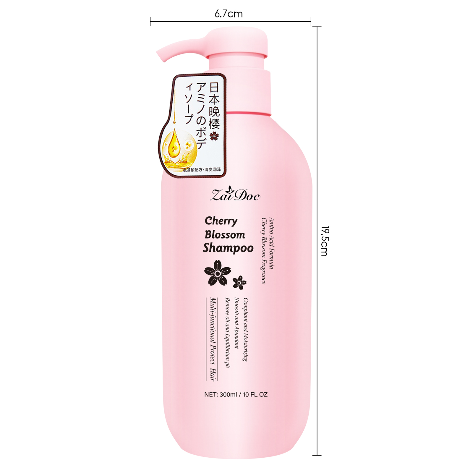 ZaiDoc Cherry Blossom Shampoo  - Hair Care Conditioner 评论和价格