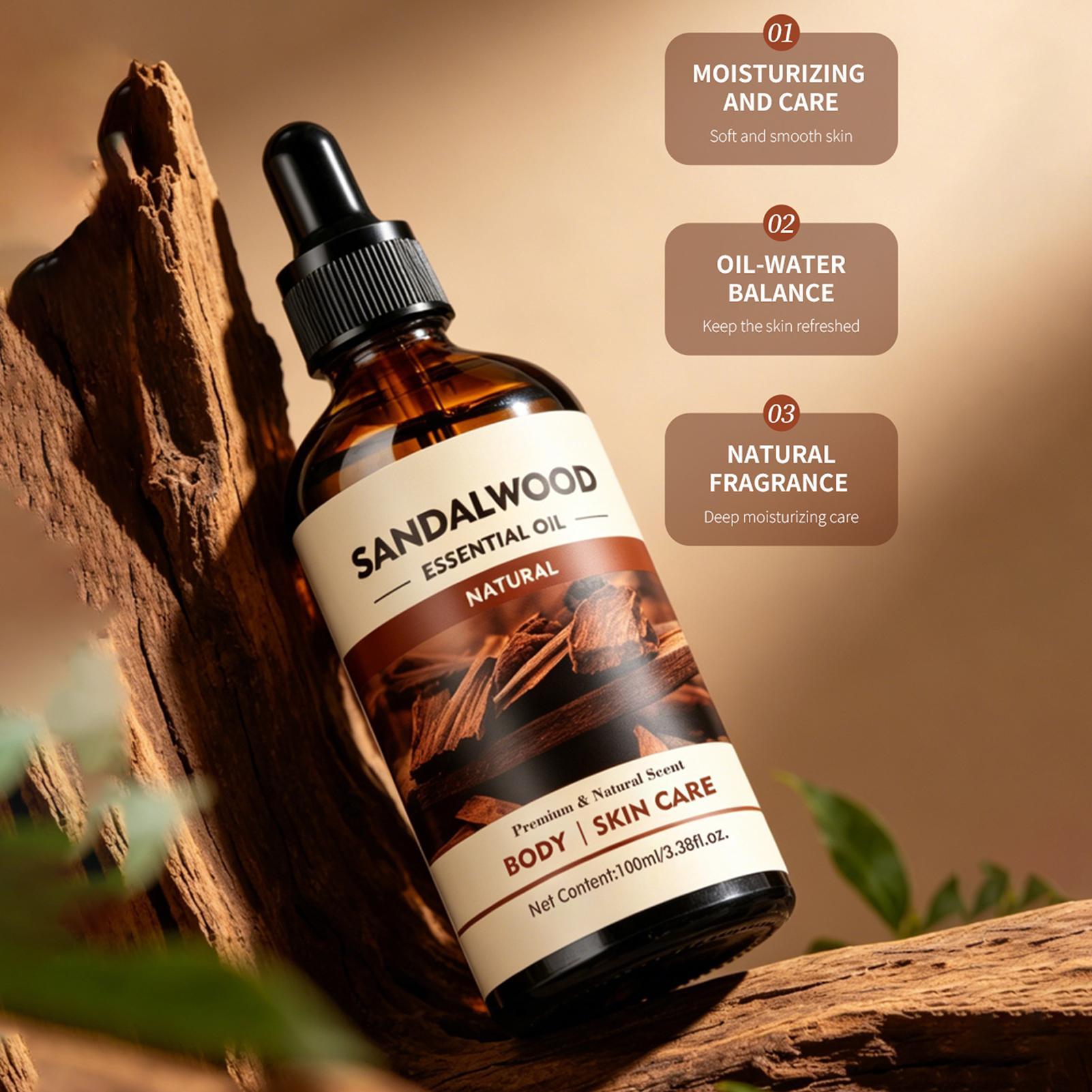 Sandalwood Fragrance Oil 100ml - Hair Care Naturally 评论和价格